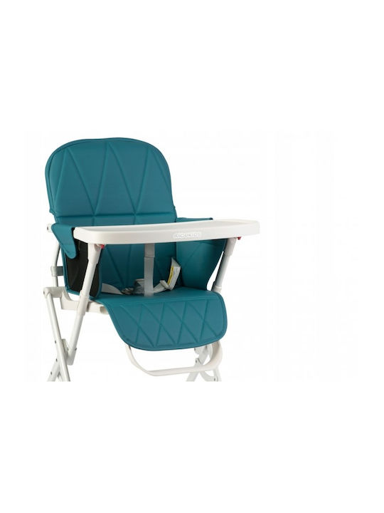 Ricokids Ricokids Nuco Scaun Înalt De Masă Bebe Pliabil Turcoaz