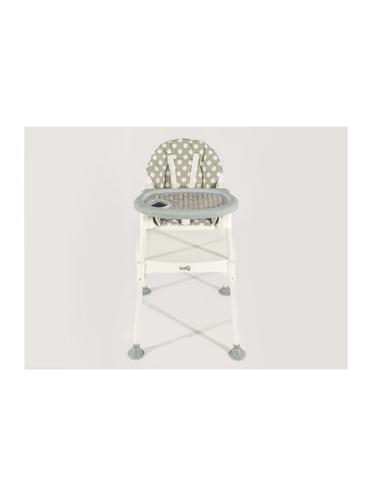 Just Baby Baby Highchair with Adjustable Height Gray