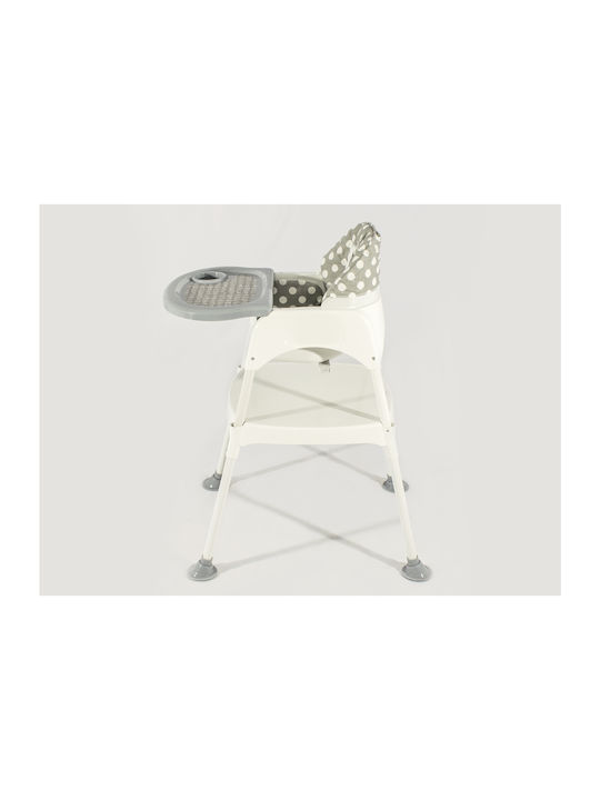 Just Baby Baby Highchair with Adjustable Height Gray