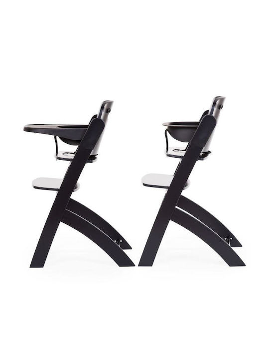 Childhome Evosit Baby Highchair with Adjustable Height Evosit Black