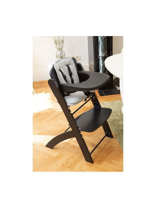 Childhome Evosit Baby Highchair with Adjustable Height Evosit Black