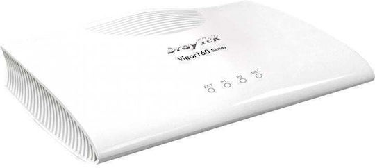 Draytek Vigor 166 (DE) v2 Ασύρματο VDSL2 Modem Router με 2 Θύρες