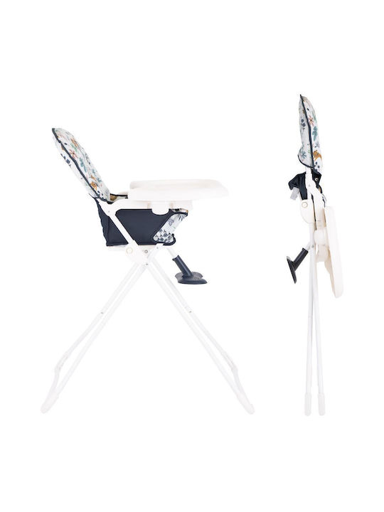 Graco Snack N' Stow Into the Wild Klappbarer Baby Hochstuhl Blau