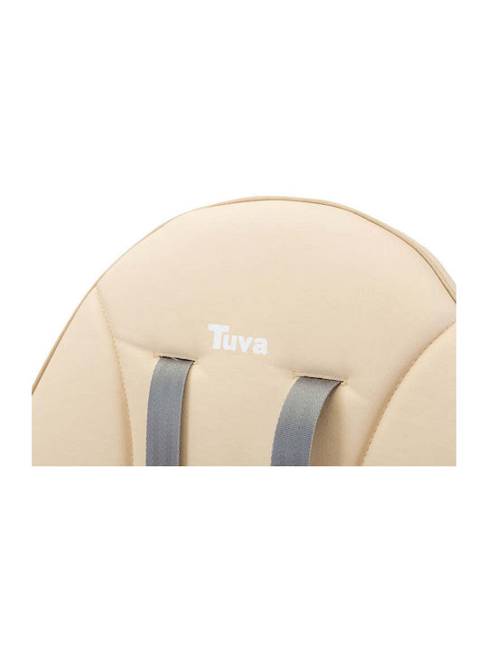 Caretero Tuva Baby Hochstuhl mit Höhenverstellbar Beige