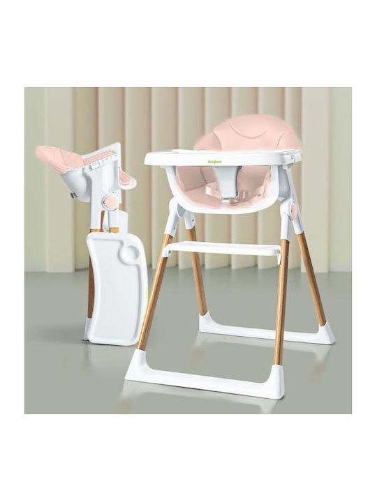 Emporio Collection Baby Hochstuhl Klappbar Rosa