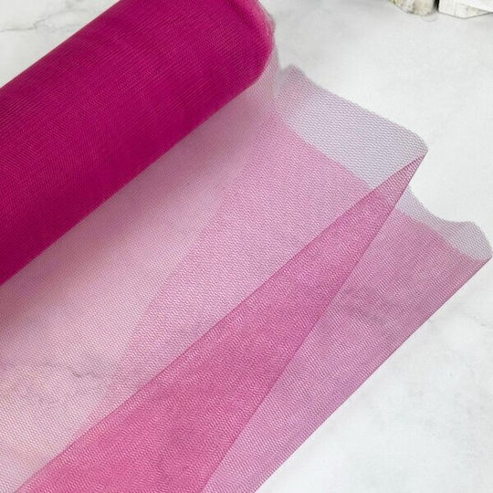 Țesătură pentru Decorațiuni Tulle 90x2000buc Fuchsia