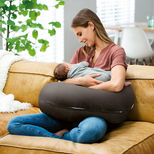 Doomoo Pregnancy & Breastfeeding Pillow Gray