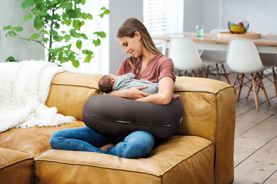 Doomoo Pregnancy & Breastfeeding Pillow Gray