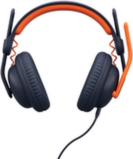 Logitech Zone Learn Classic Blue Over Ear Multimedia Headphone with Microphone USB-C Blue