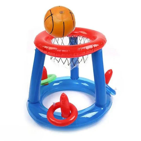Inflatable Pool and Sea Basket Basketball