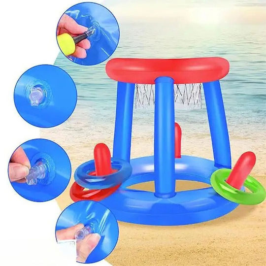 Inflatable Pool and Sea Basket Basketball
