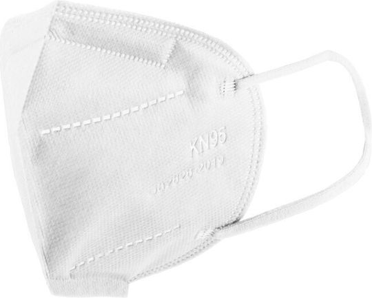 Μάσκα Προστασίας FFP2 Λευκή mask-KN95-10-(wht) 10τμχ