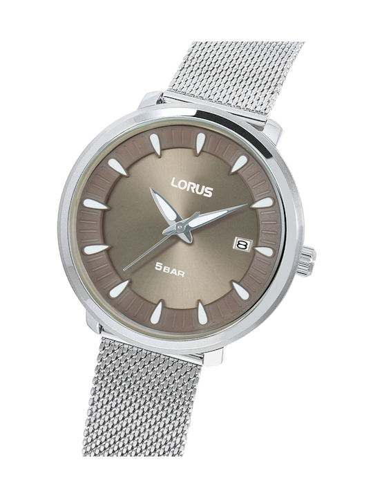 Lorus Кварцов Часовник С Метална Верижка Lorus Кварцов Часовник С Метална Верижка