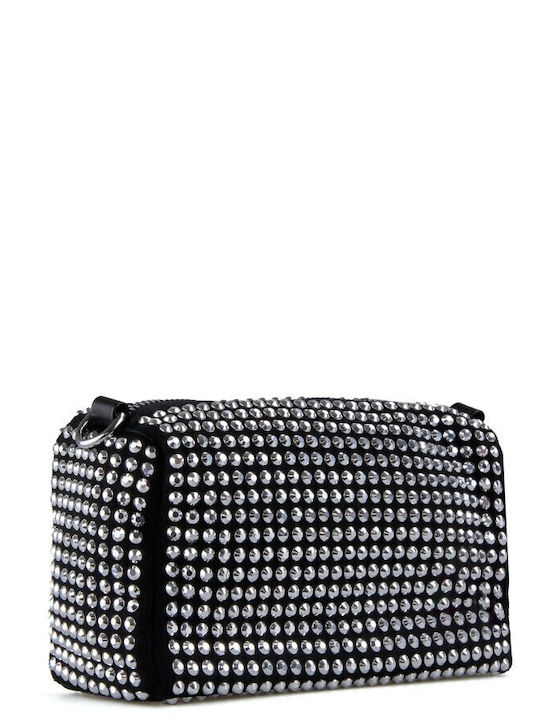 Μαύρο Τσαντάκι Χειρός Strass