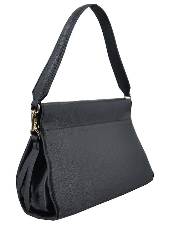 Leather 100 Δερματινη Γυναικεια Τσαντα Κωδικος 41-bag-2402-67 Black