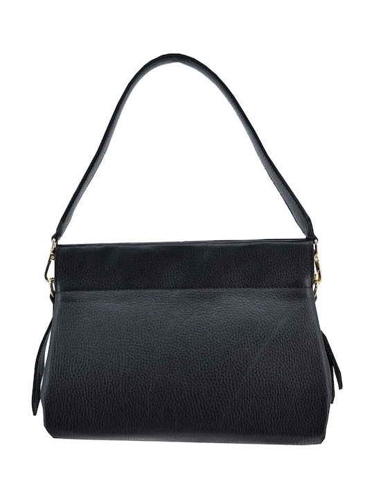 Leather 100 Leather Women's Bag Code 41-bag-2402-67 Black