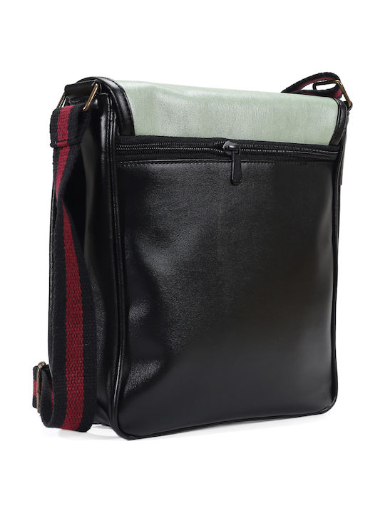 Messenger Bag Black Green Dog Design Pera Women's Crossbody Vegan Bag B Dog Unisex B.dog Black