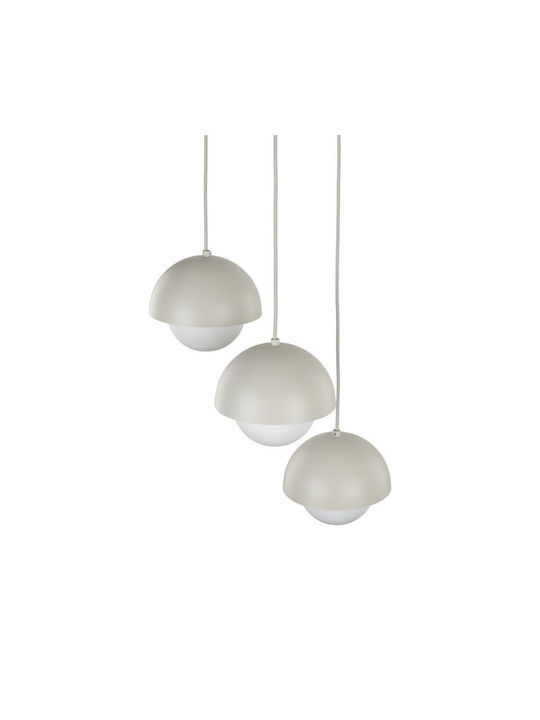 TK Lighting Pendant Light Beige 31.5cm