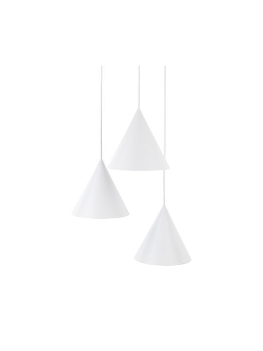 TK Lighting Lustră Alb 42cm.