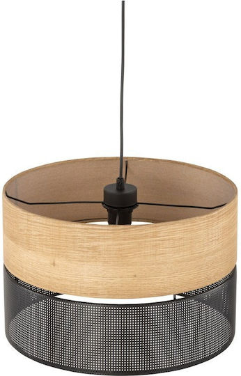 TK Lighting Pendant Light Beige with Socket E27 38x170cm