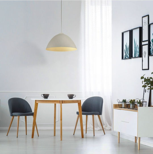TK Lighting Κρεμαστό Φωτιστικό Πράσινο με Ντουί E27 34x165εκ.