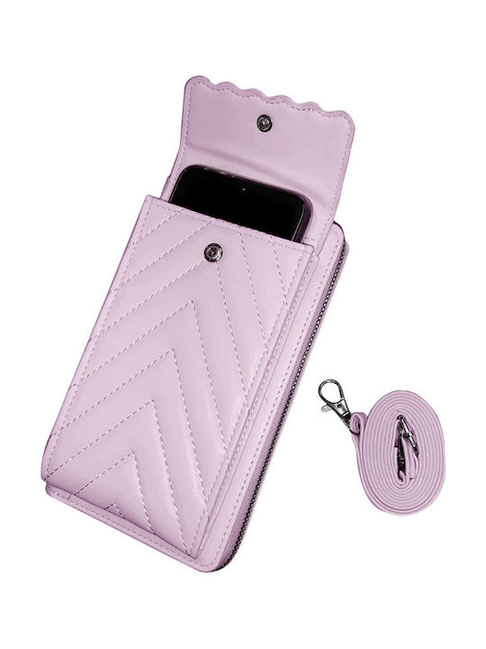 Genti dama Tip cu barete incrucisate Piele sintetica Culoare Full Face Violet 227806LILAC