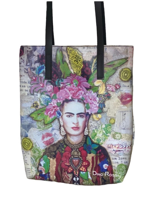 Τσάντα Ώμου & Πορτοφόλι Dino Rossi Σχέδιο Frida Kahlo
