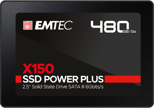 Emtec X150 SSD 480GB Тип 2.5'' С Връзка SATA III ECSSD480GX150