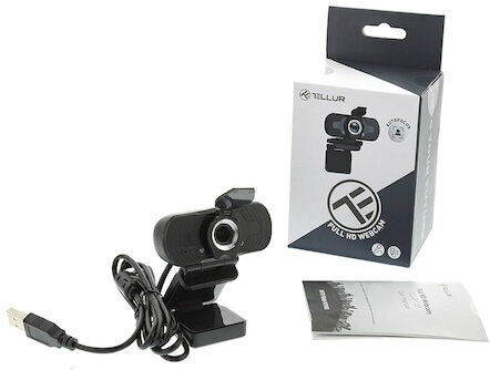 Tellur Web-Kamera HD 720p Schwarz TLL491131