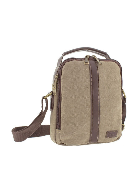 Rcm Чанта За Рамо Текстил Платно 17730-057 Бежова