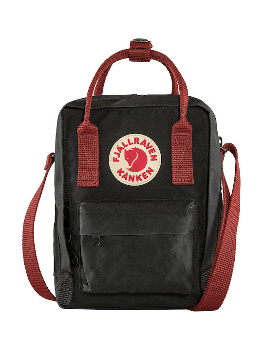 Fjallraven Kanken Sling Black Ox Red