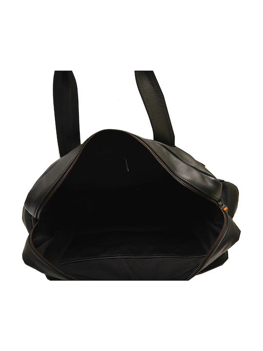 Leather 100 Leather Bag Code 05-bag-1140-1 Black