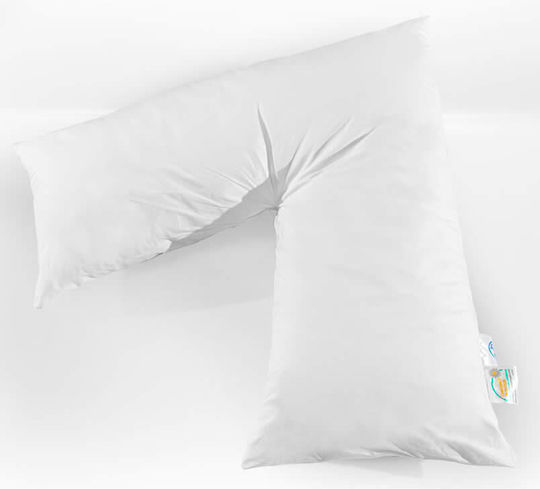 La Luna Stillkissen & Schwangerschaftskissen Weiß 75cm