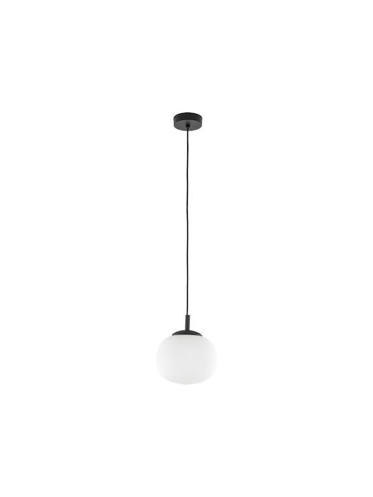 TK Lighting Κρεμαστό Φωτιστικό Μαύρο 20x20εκ.