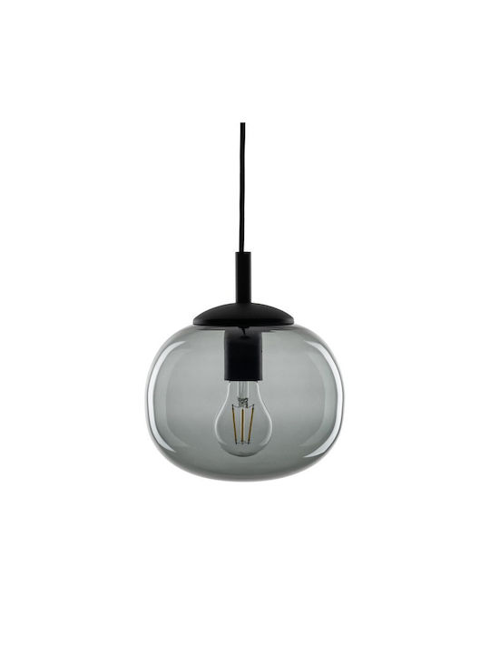 TK Lighting Κρεμαστό Φωτιστικό Μαύρο 20x20εκ.
