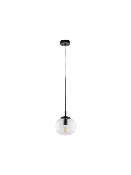 TK Lighting Κρεμαστό Φωτιστικό Μαύρο 20x20εκ.