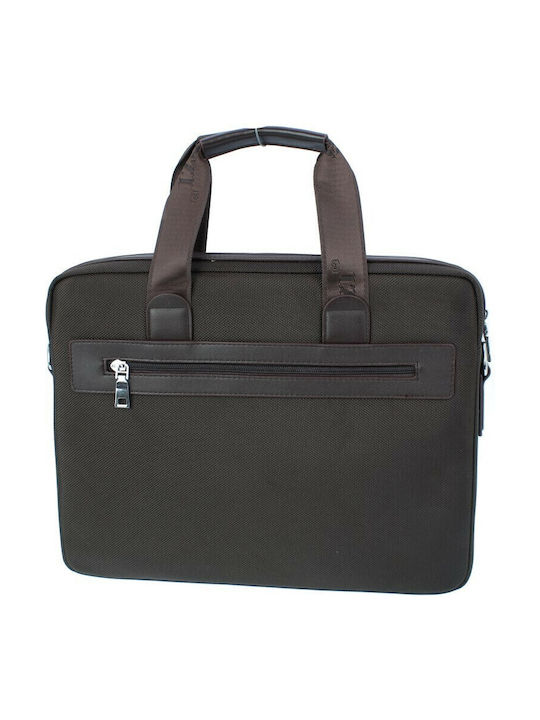 Professional Handbag – Shoulder 39*9*32 Annie Leather Gongzi Dark Brown