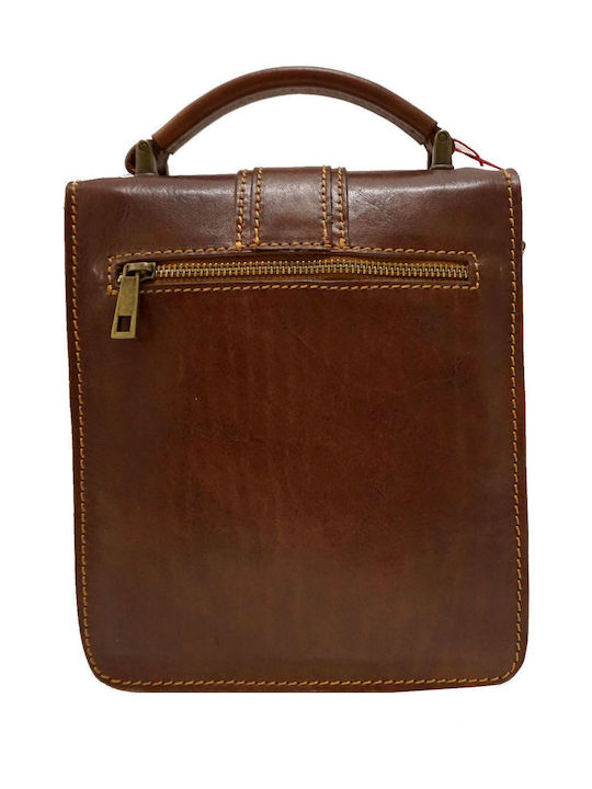 Men's Leather Bag Mybag 103 Brown Tabac Brown