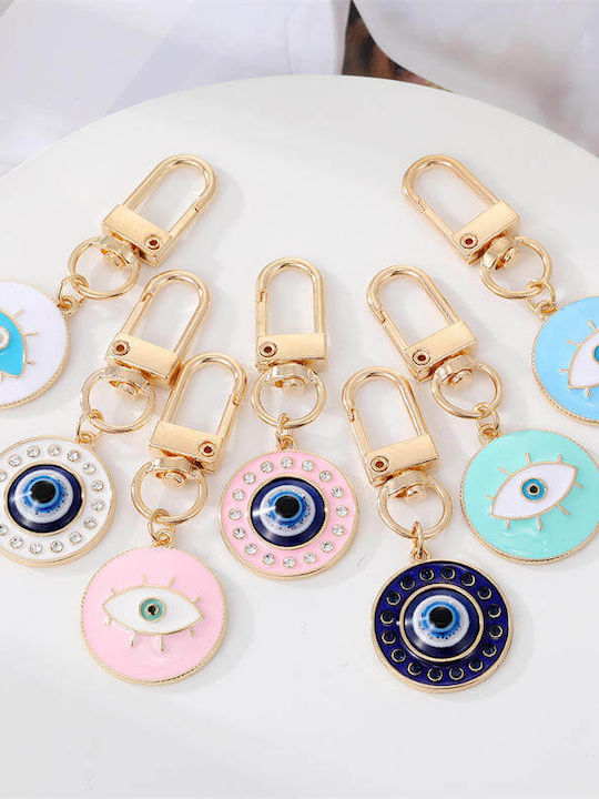 Lucky Charms Amulet Charm Eye Decorative Keychain Bag M4