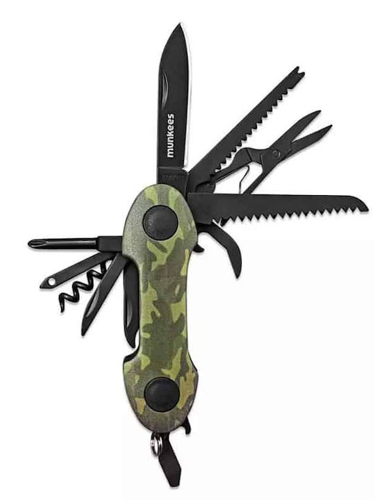 Munkees 2579 Pocket Multi-Tool Keychain