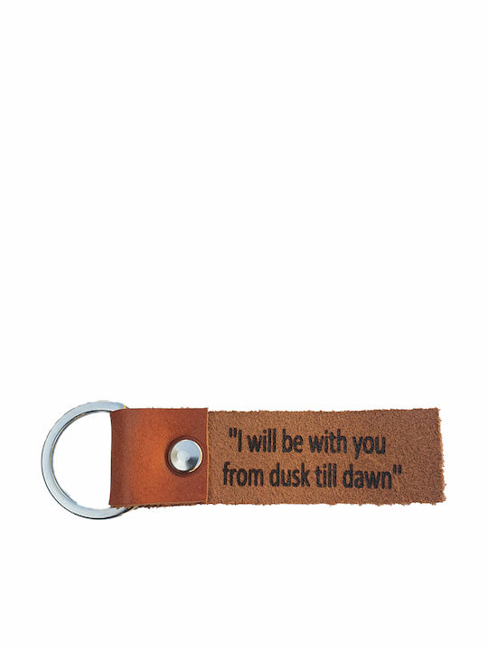 Handmade Leather Keychain for Keys Engraving