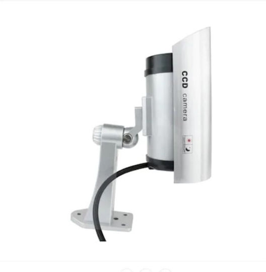 Foxmag24 Fake Surveillance Camera Outdoor Use Red Led Indicator Light