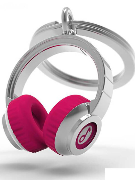 Ключодържател Слушалки Headphones Червени 3x3см Ключодържател Слушалки Headphones Червени 3x3см
