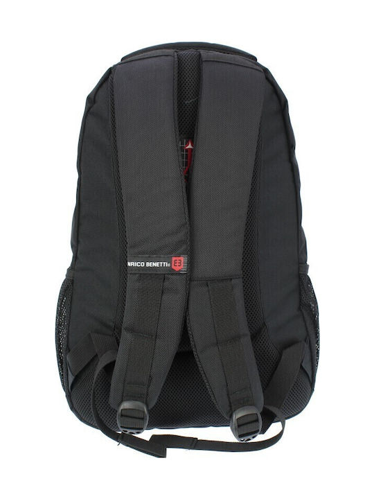 Επαγγελματικη Τσαντα Πλατης Backpack 35*50*17 Enrico Benetti Μαυρο Tsa.101.02.03.031 47082