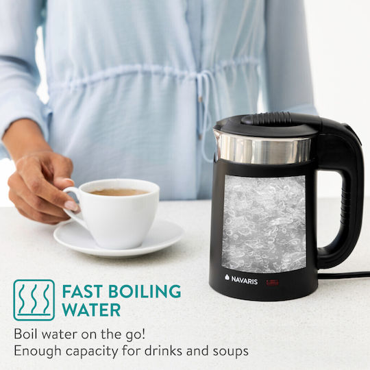 Navaris Fierbător 500ml 1100W Negru