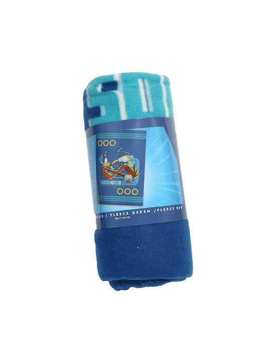 Sega Одеяло Sonic The Hedgehog Fleece Blanket Син 100x140cm