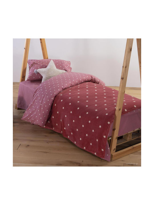 Nef-Nef Homeware Pătură Fleece Precious Roz 160x220 cm