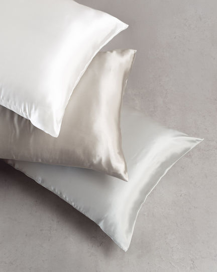 Rythmos Silk Sleep Față de Pernă Oxford Bej 50x70cm.