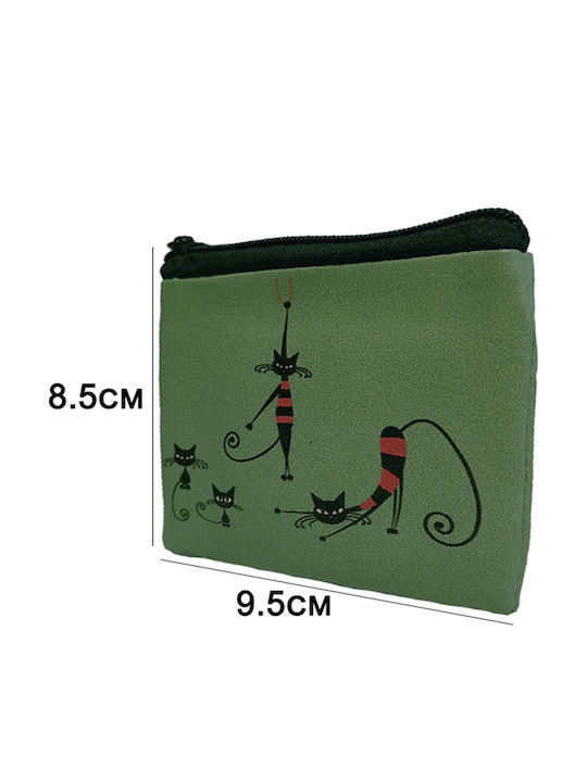 Unisex Coin Purse Handmade Greek Kittens