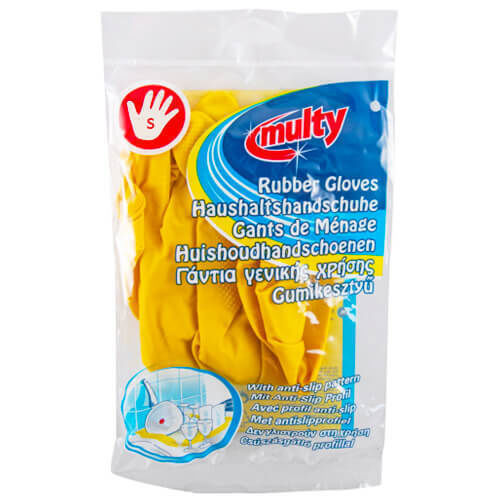 Multy Mănuși de Cuptor Latex Mici Galbene 1buc